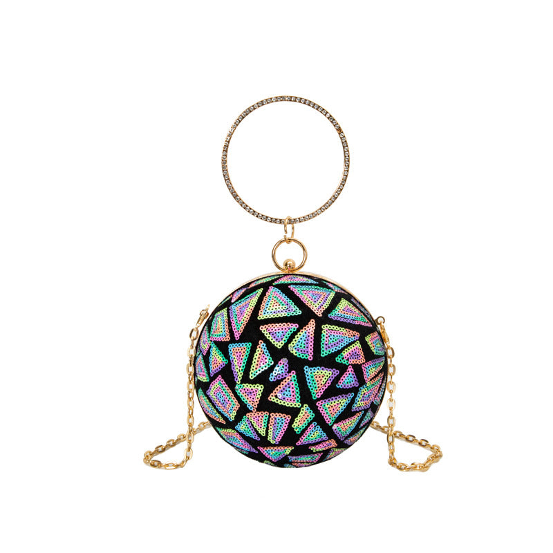 Wholesale sequin chain shoulder bag